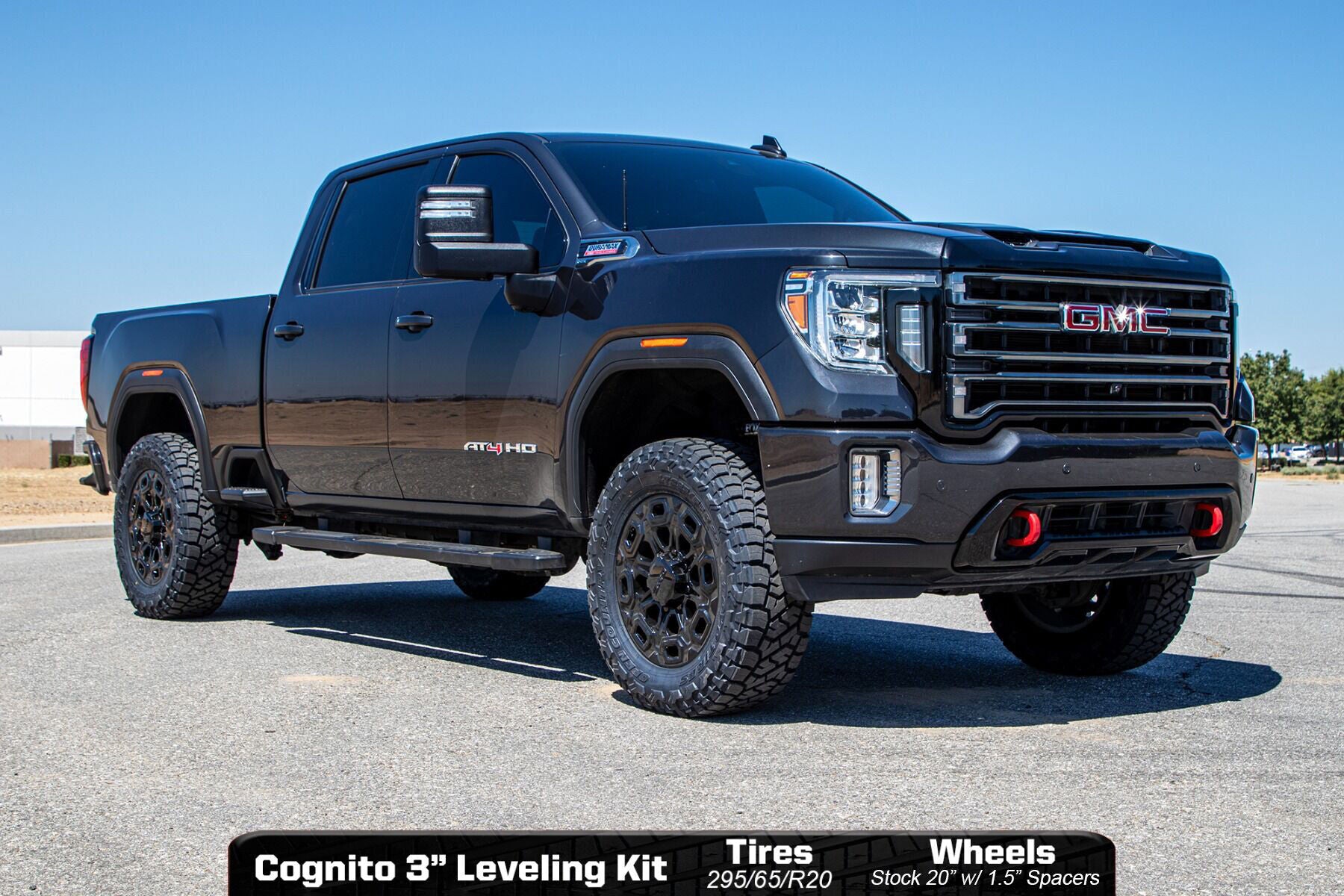 3-Inch Standard Leveling Lift Kit for 2020-2024 Silverado/Sierra 2500/3500 2WD/4WD Cognito