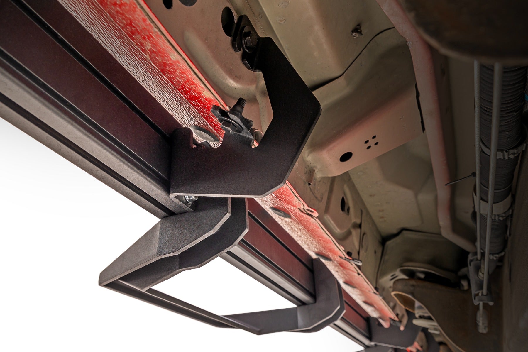 SRL2 Adj Aluminum Step Crew Cab Silverado/Sierra 1500/2500HD/3500HD (07-18 & Classic) Rough Country