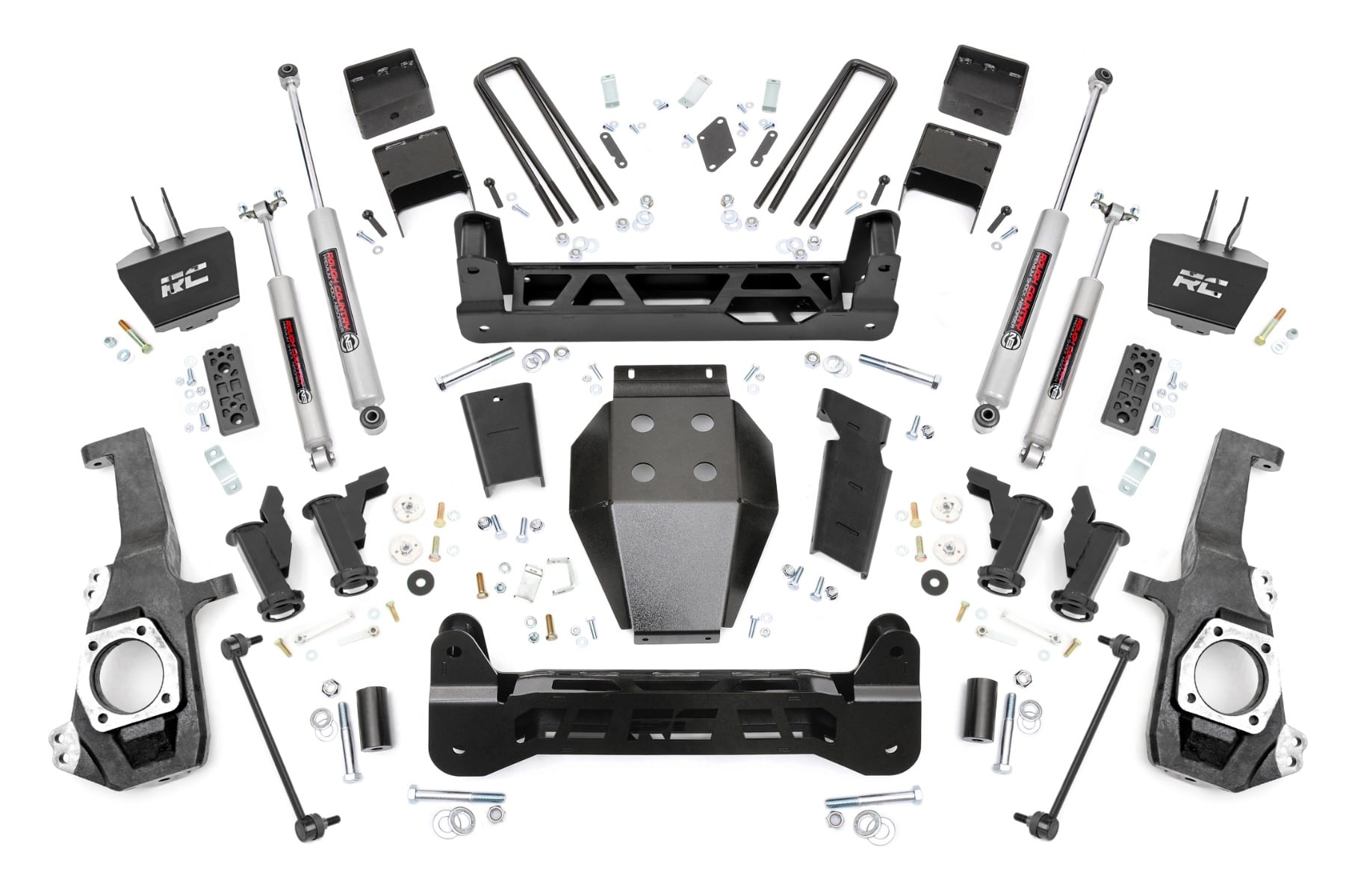 5 Inch Lift Kit Torsion Drop Silverado/Sierra 2500HD/3500HD (20-26) Rough Country
