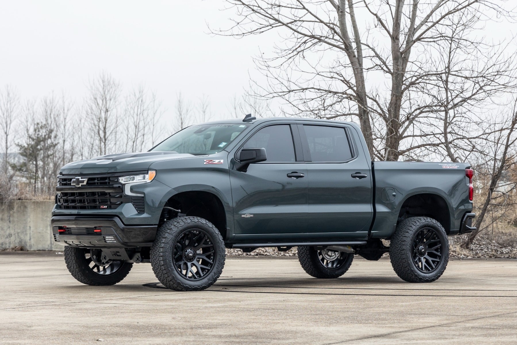4 Inch Lift Kit AT4/Trailboss N3 Struts Silverado/Sierra 1500 (25-26) Rough Country