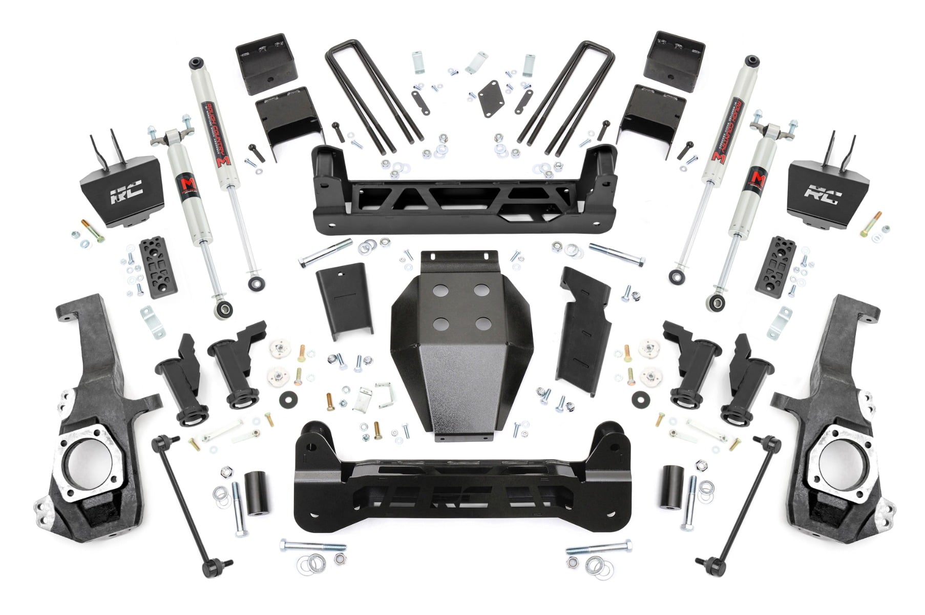 5 Inch Lift Kit Torsion Drop M1 Silverado/Sierra 2500HD/3500HD (20-26) Rough Country