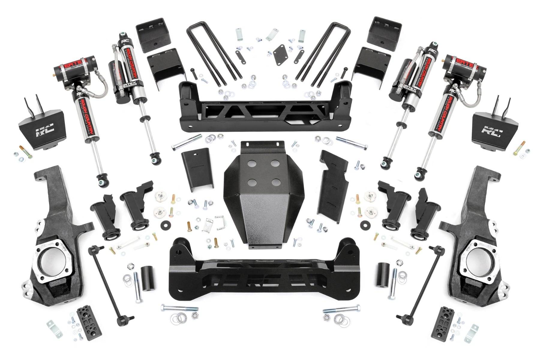 5 Inch Lift Kit Torsion Drop Vertex Silverado/Sierra 2500HD/3500HD (20-26) Rough Country