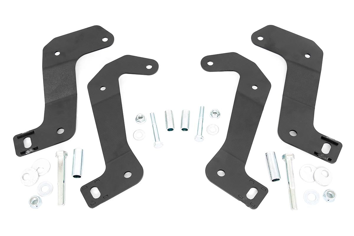 Control Arm Relocation Kit Front Jeep Gladiator JT/Wrangler JL 4WD (18-26) Rough Country