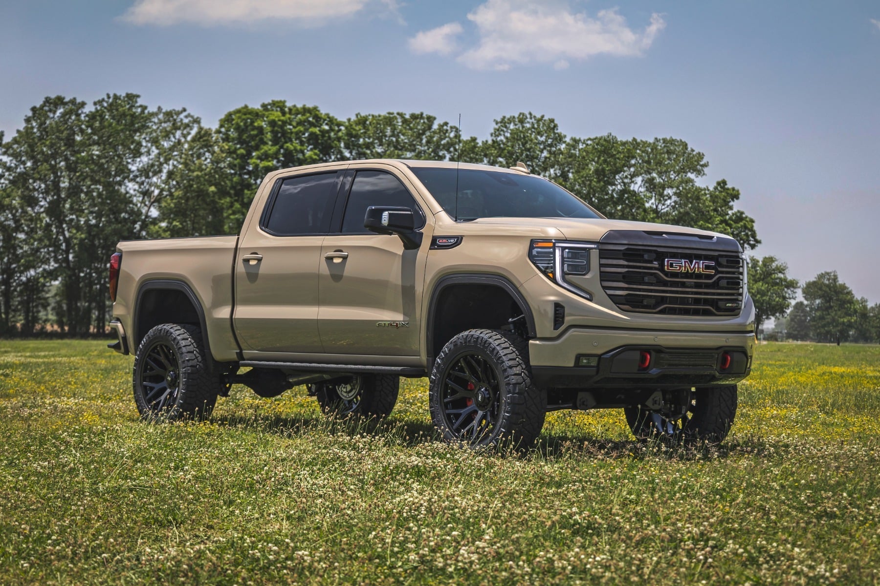 4 Inch Lift Kit AT4X GMC Sierra 1500 4WD (2022-2026) Rough Country