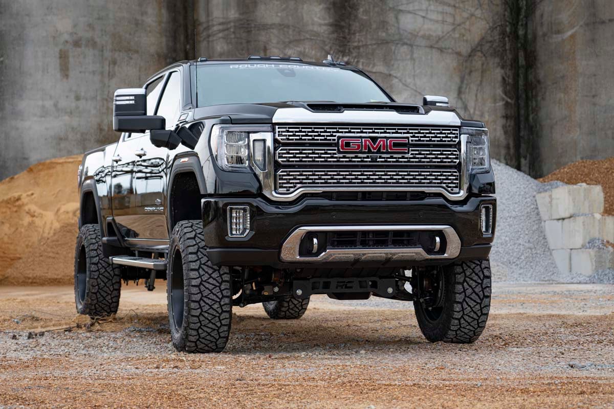 7 Inch Lift Kit NTD M1 w/ Overloads Silverado/Sierra 2500HD/3500HD (20-26) Rough Country