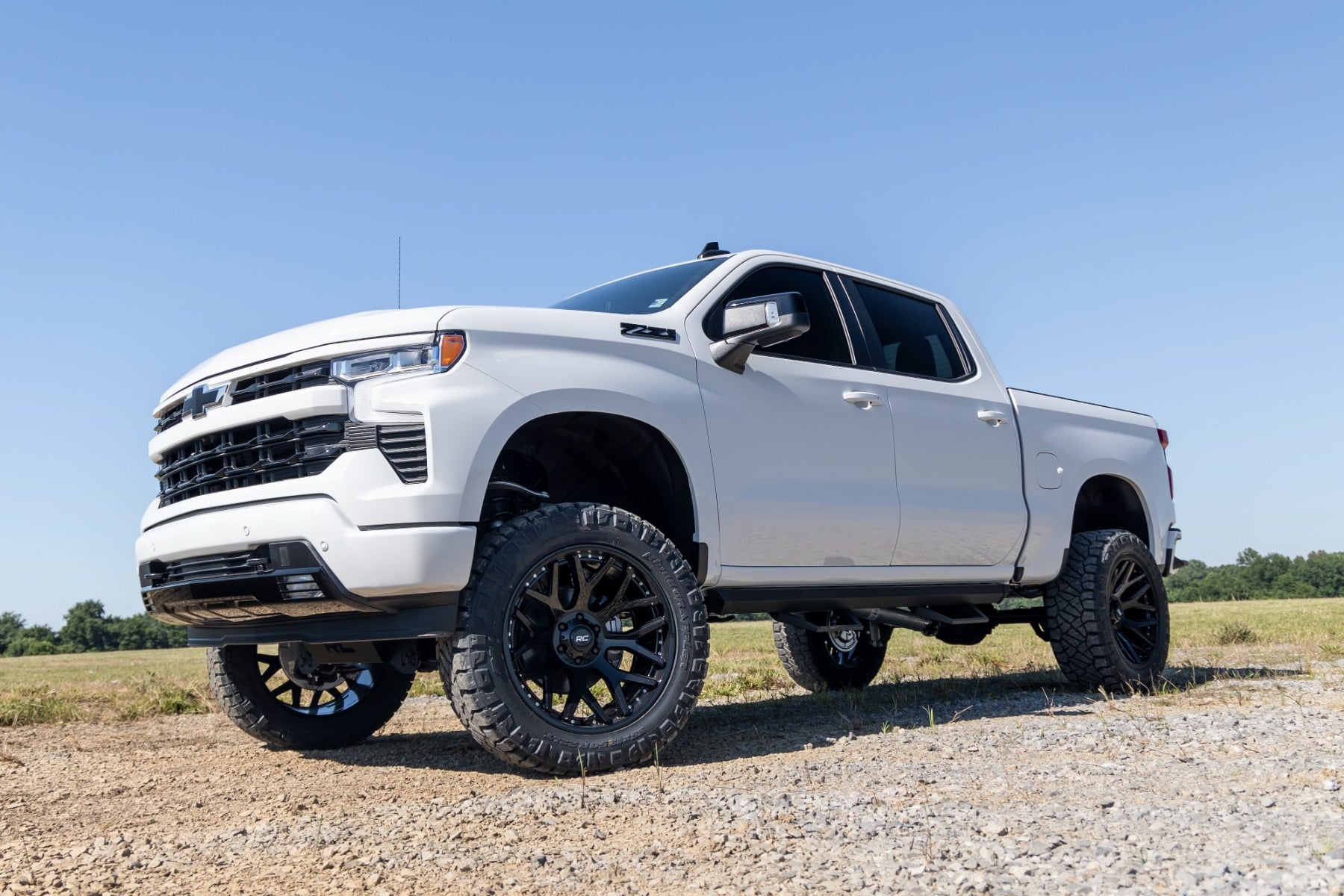 6 Inch Lift Kit Mono Leaf Rear Diesel Chevy Silverado 1500 2WD (25-26) Rough Country
