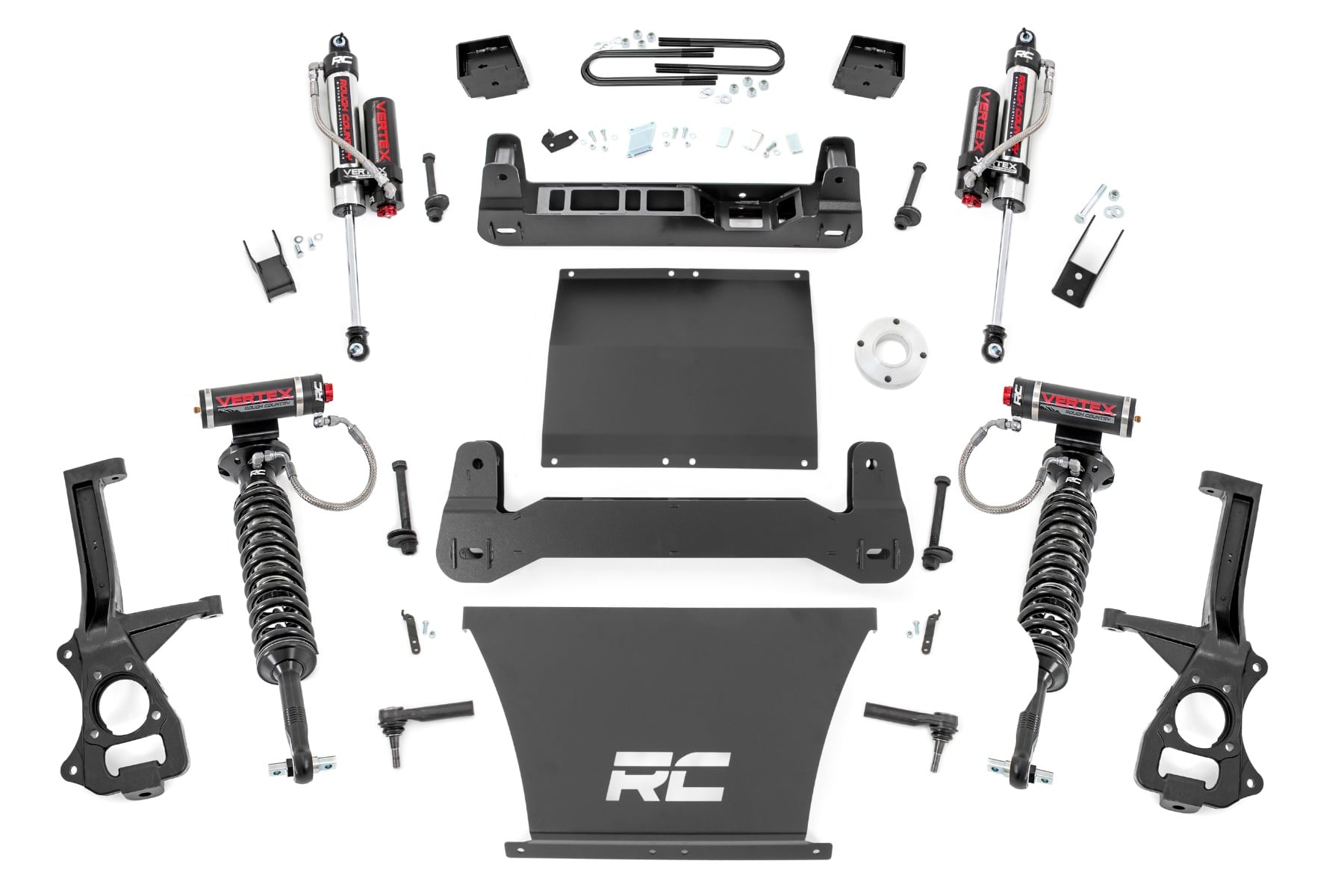 6 Inch Lift Kit Mono Leaf Rear Vertex Chevy Silverado 1500 2WD (25-26) Rough Country