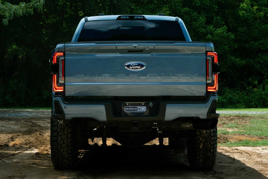 Morimoto Ford Super Duty (2023+) XB LED Tail Lights (Smoked)