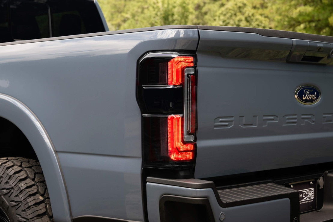 Morimoto Ford Super Duty (2023+) XB LED Tail Lights (Smoked)