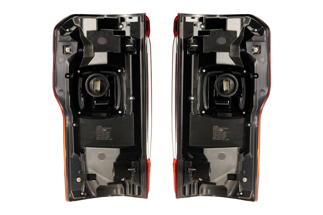 Morimoto Ford Super Duty (2023+) XB LED Tail Lights (Red)