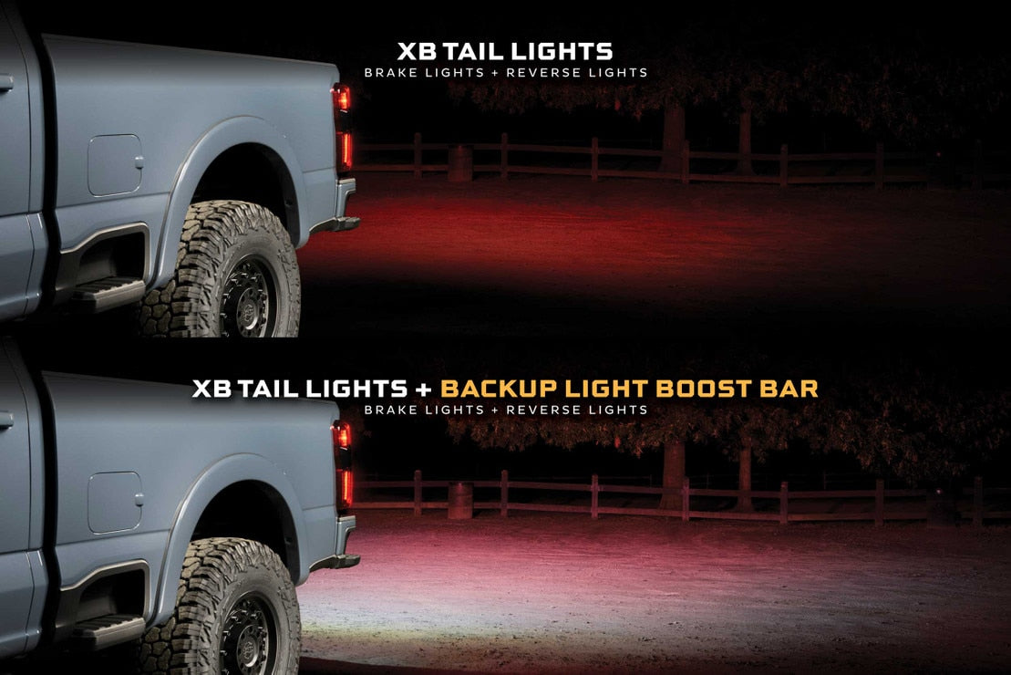 Morimoto Ford Super Duty (2023+) XB LED Tail Lights (Red)