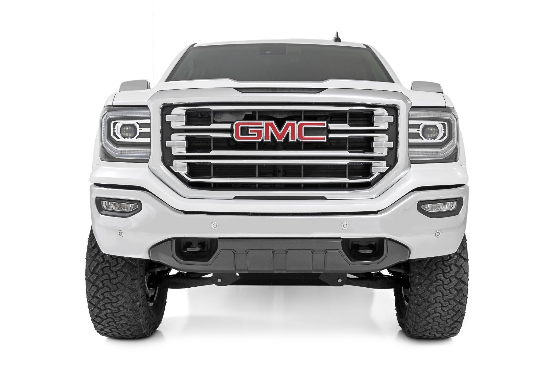 7 Inch Stamped Steel LCA Lift Kit Forged UCA Bracket Vertex Silverado/Sierra 1500 (16-18) Rough Country