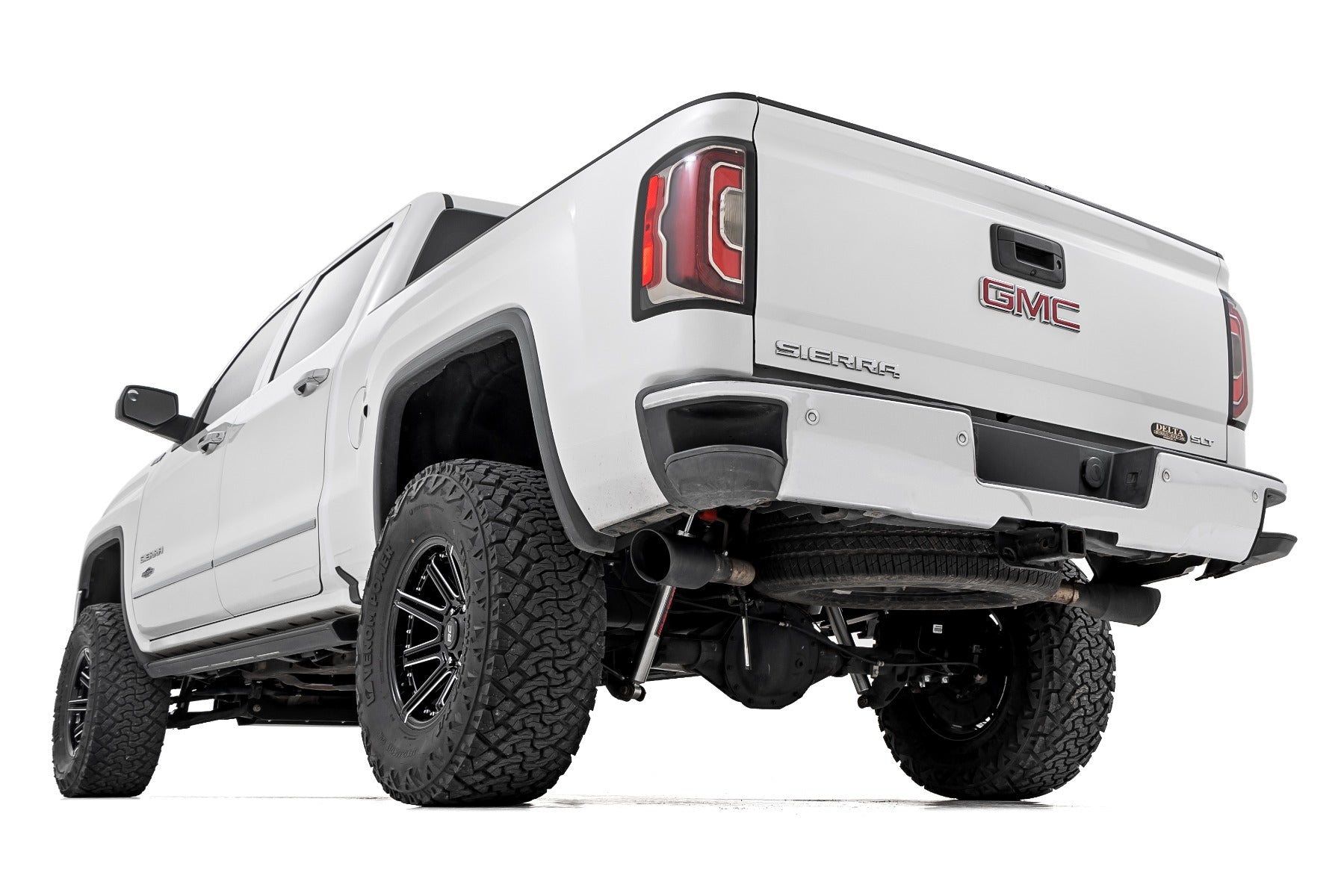 7 Inch Stamped Steel LCA Lift Kit Forged UCA Bracket Vertex/V2 Shks Silverado/Sierra 1500 (16-18) Rough Country