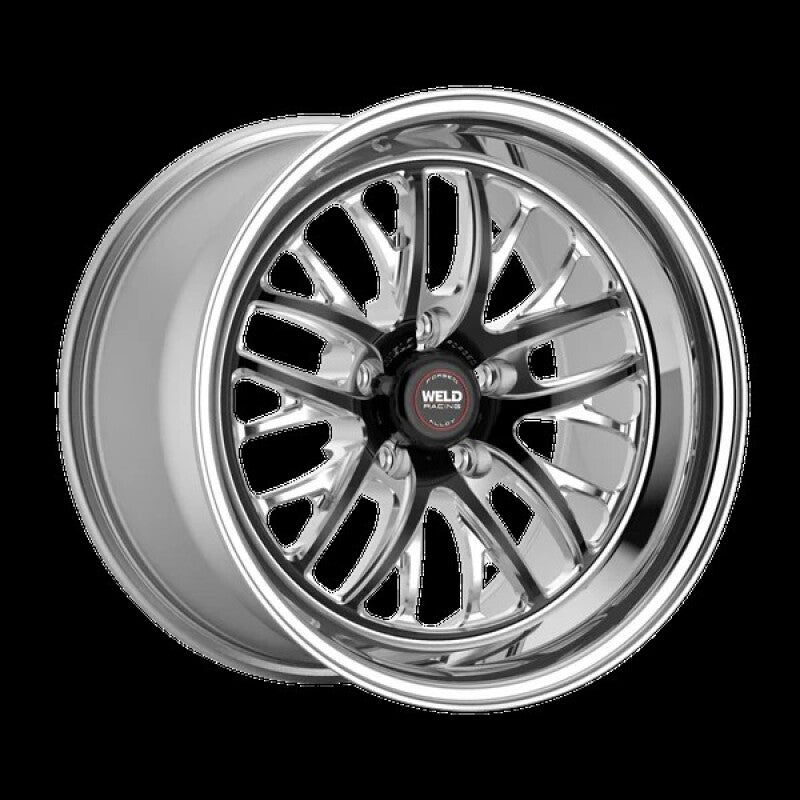 Weld S82 20x11 / 5x115 BP / 5.8in BS Black Wheel (High Pad) - Non-Beadlock