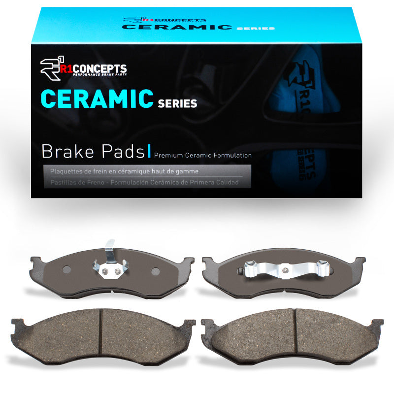 R1 90-06 Jeep Cherokee Front R1 Ceramic Brake Pads