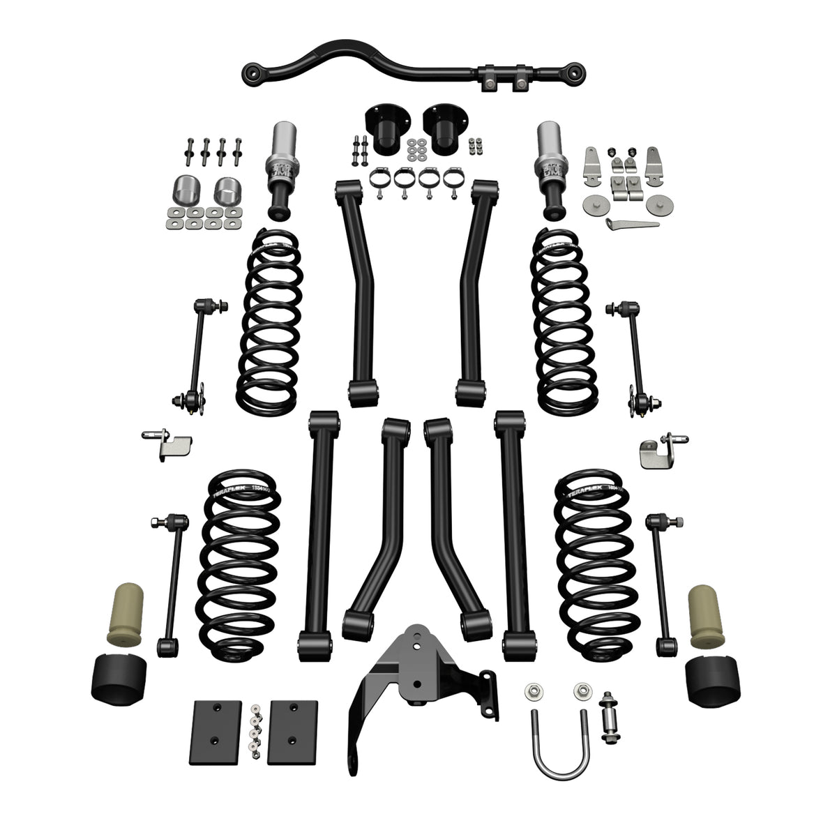 07-18 Wrangler JK 2 Door 3 Inch Sport ST3 Suspension System No Shocks TeraFlex