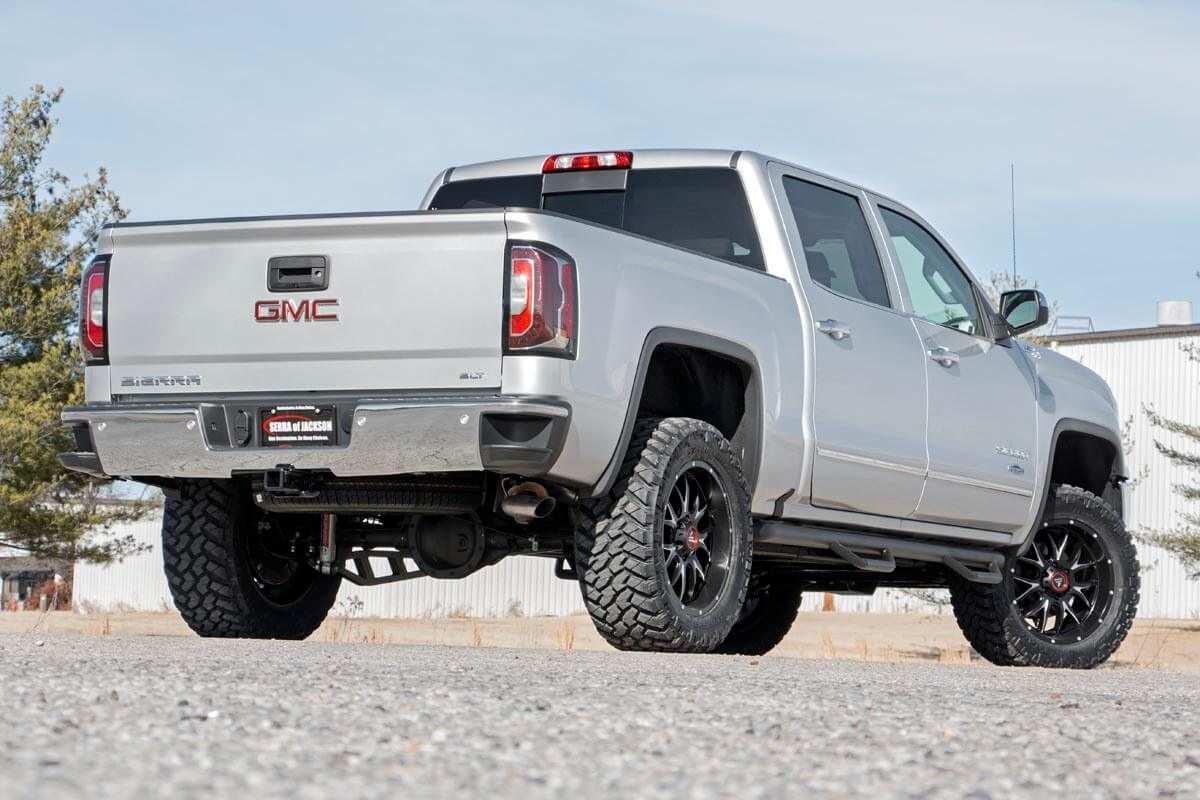 3.5 Inch Suspension Lift Knuckle Kit w/V2 Monotube 14-18 Silverado/Sierra 1500 4WD Cast Steel Rough Country