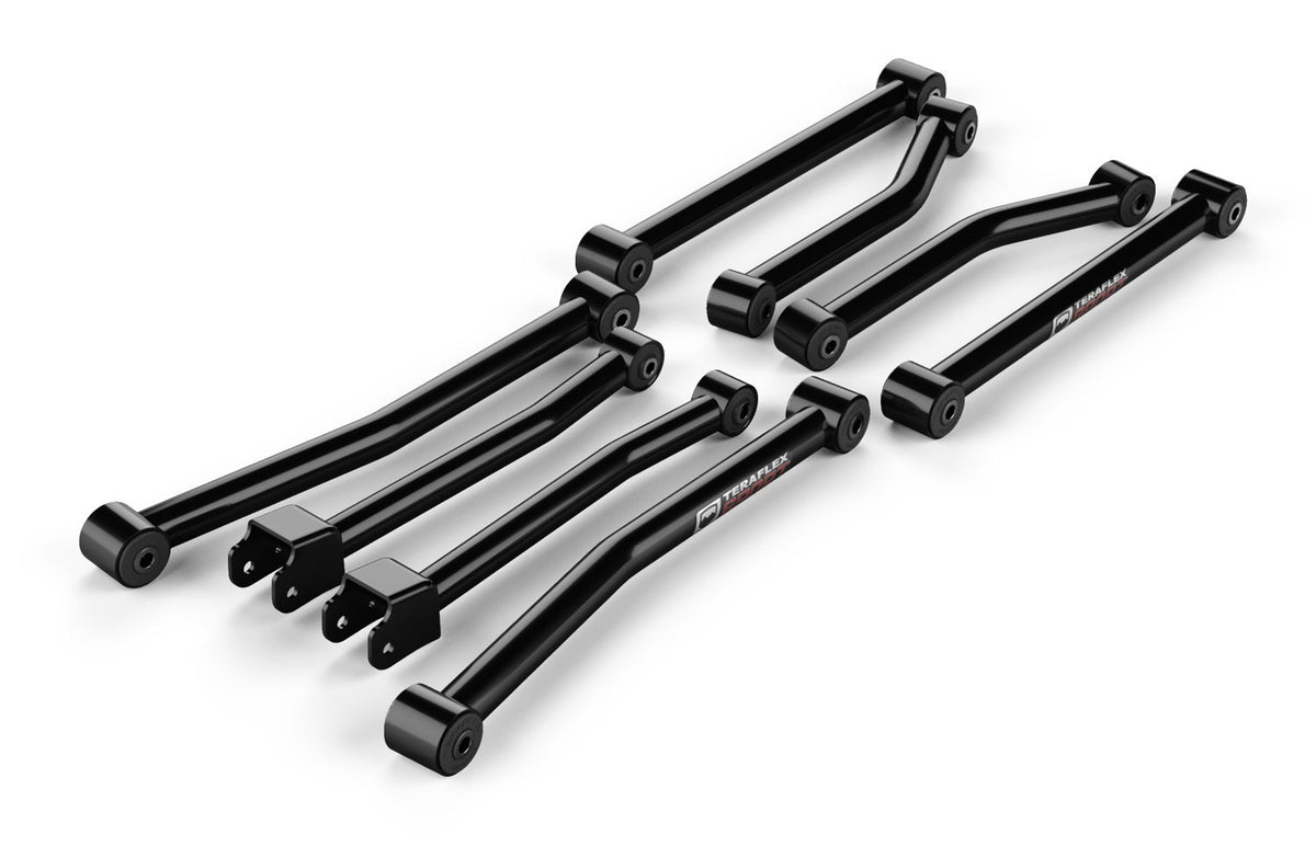 07-18 Wrangler JK Sport Control Arm Kit 8-Arm 2.5-3 Inch Lift TeraFlex