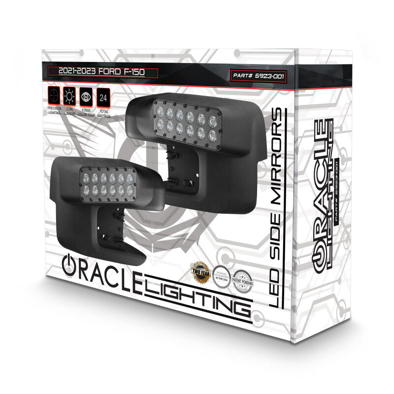 Oracle 21-25 Ford F150 LED Off-Road Side Mirror Ditch Lights - White LED