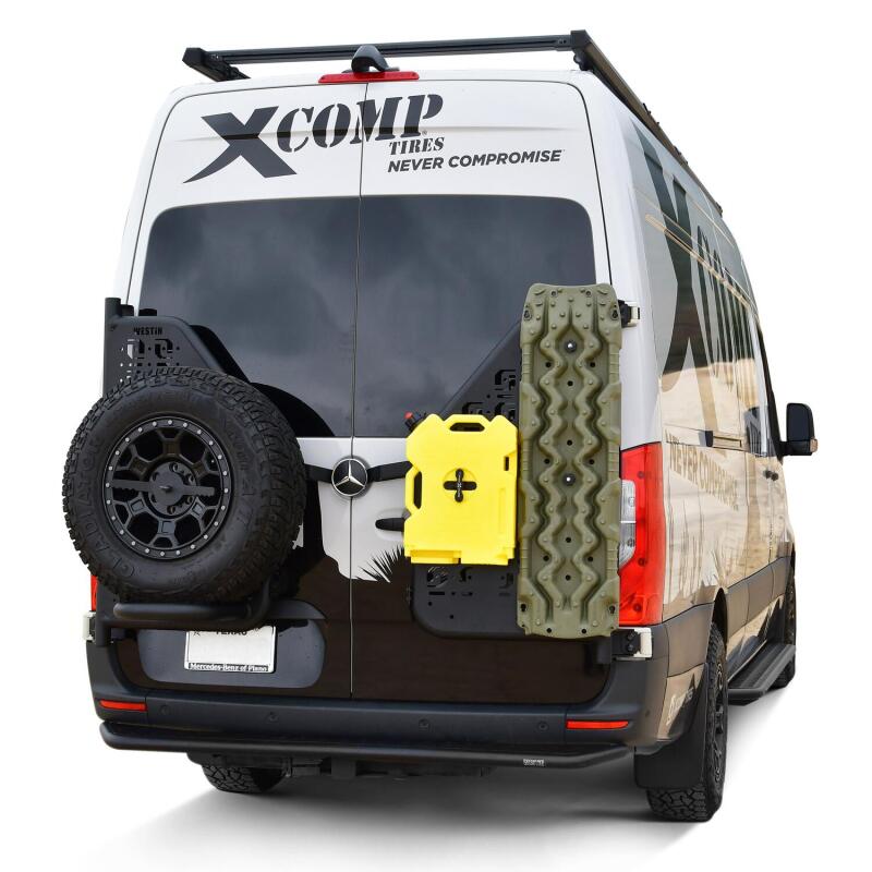 Westin 19-23 Mercedes-Benz Sprinter XTS Rear Bumper Passenger Side Carrier - Textured Black