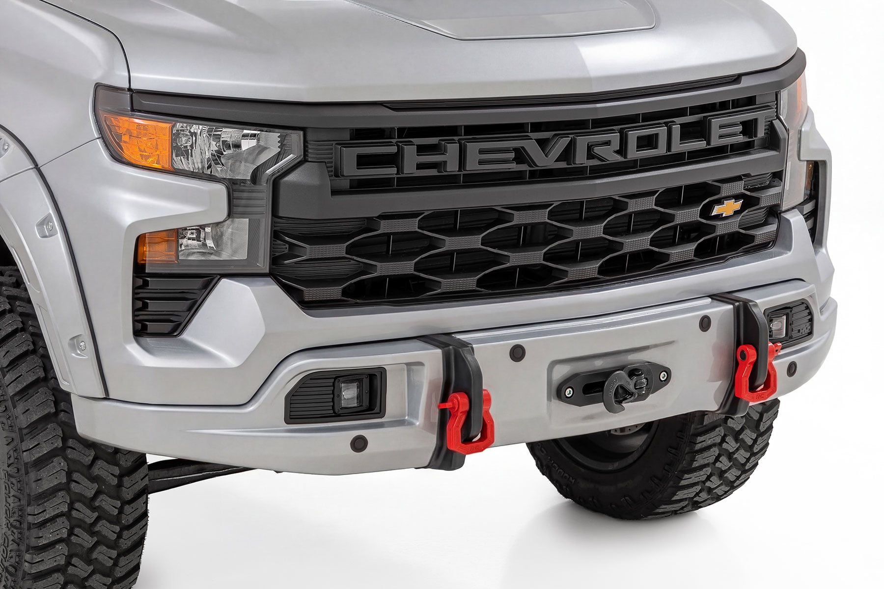 Bumper Cover GAN Silver Ice Metallic Chevy Silverado 1500 2WD/4WD (23-26) Rough Country