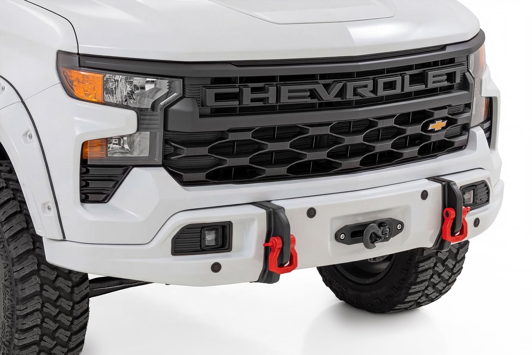 Bumper Cover GAZ Summit White Chevy Silverado 1500 2WD/4WD (2023-2026) Rough Country
