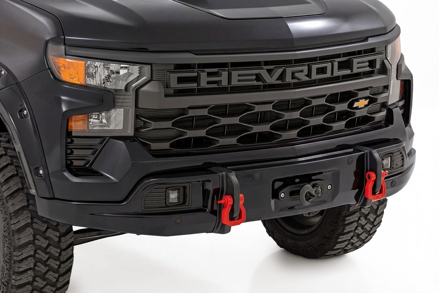 Bumper Cover GB8 Mosaic Black Chevy Silverado 1500 2WD/4WD (2023-2026) Rough Country