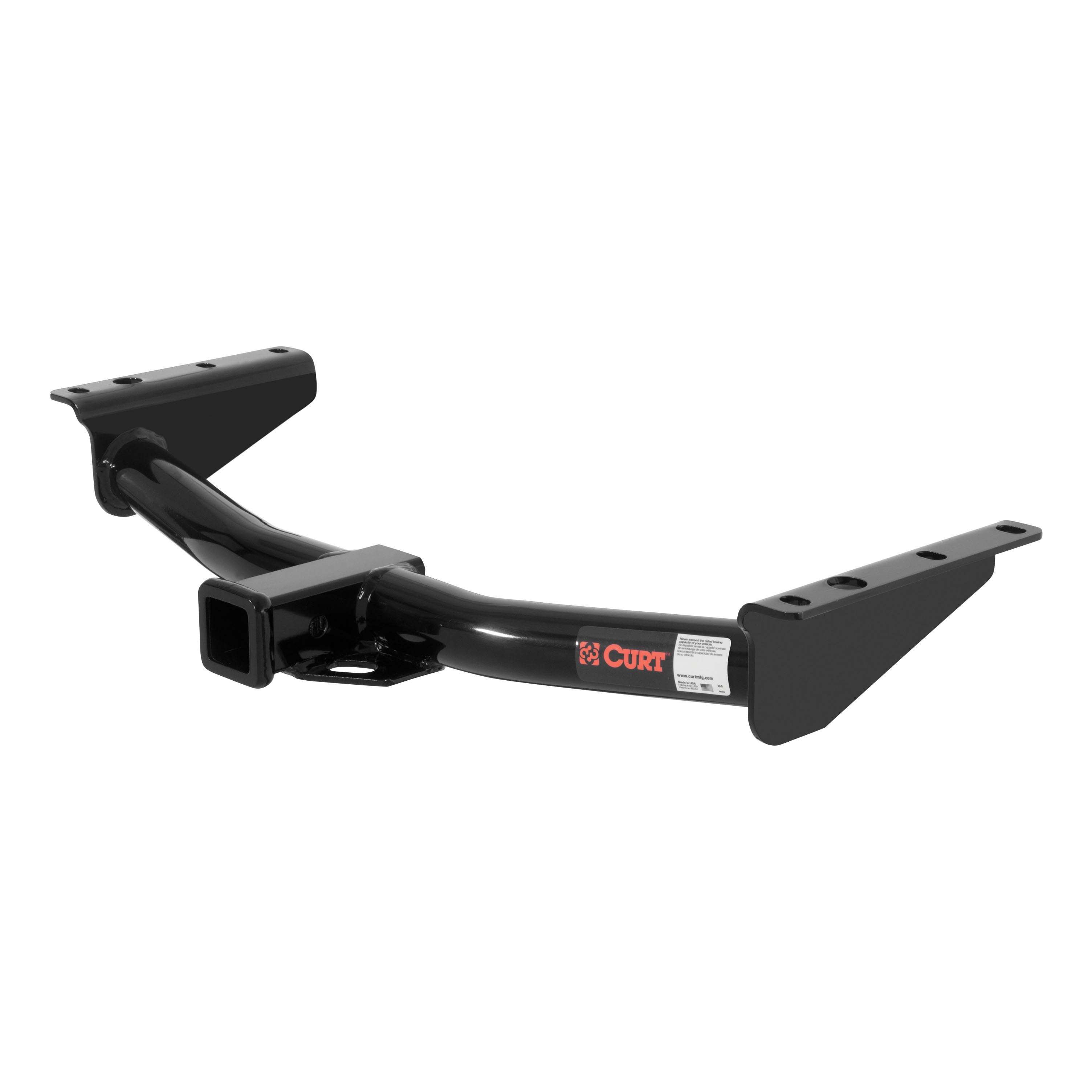 CURT Class 3 Trailer Hitch, 2-Inch Receiver, Round Tube Frame, Fits Select Cadillac, Chevrolet, GMC SUVs Model 13121