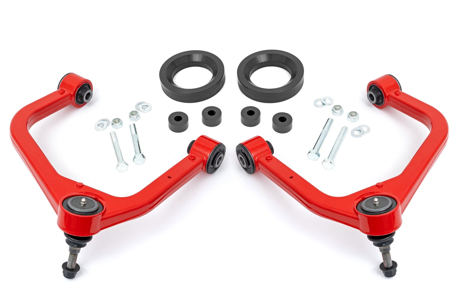 1.75 Inch Leveling Kit Forged Red UCA AT4 GMC Sierra 1500 (2019-2026) Rough Country