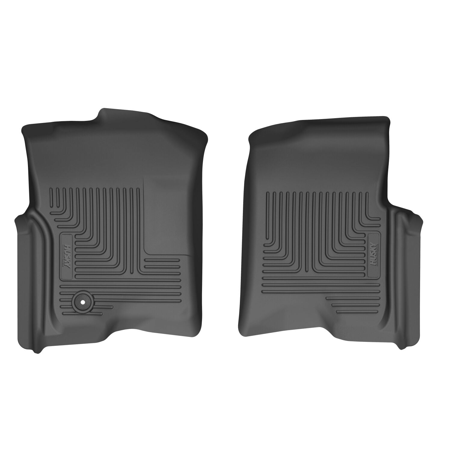 Weatherbeater Front Floor Liners For 2004-2008 F-150, Mark LT Husky Liners