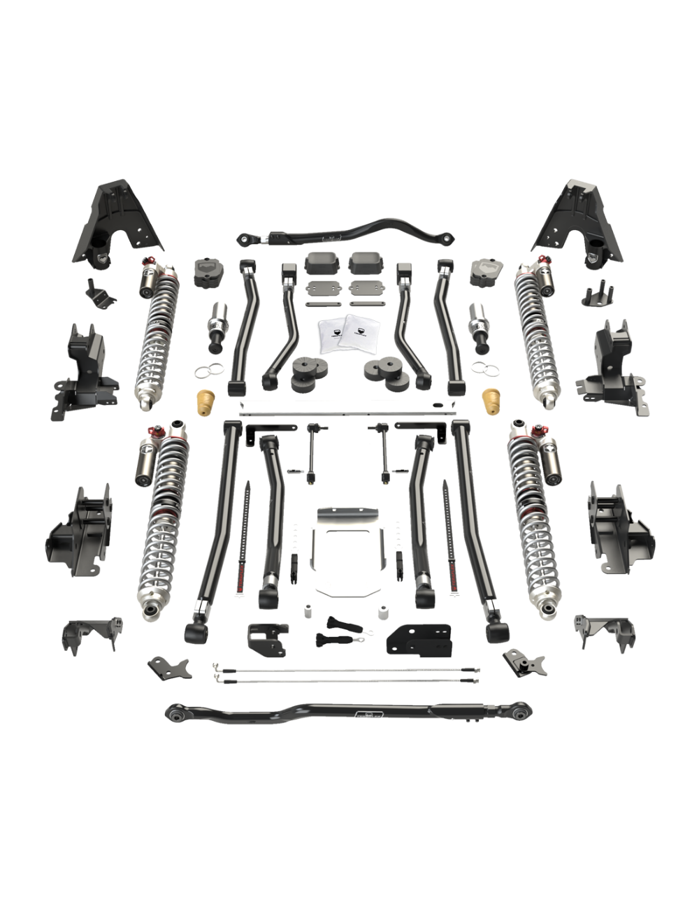 18-Up Wrangler JL 4 Door Alpine RT Coilover Suspension System - 60/60 - 2.0 eTorque TeraFlex