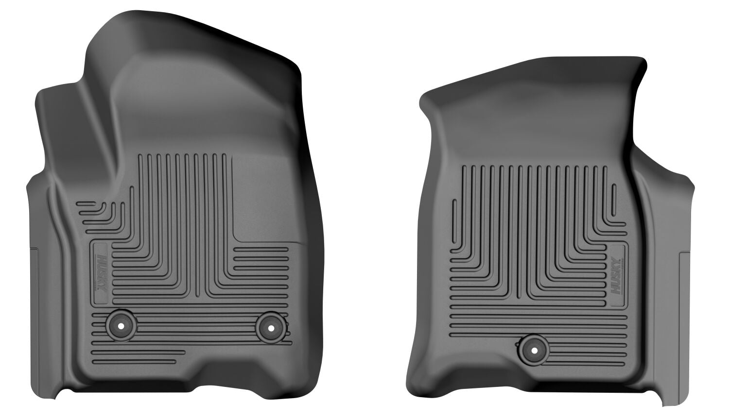 Weatherbeater Front Floor Liners For 2021-2026 Escalade ESV, Suburban, Tahoe, Yukon XL Husky Liners