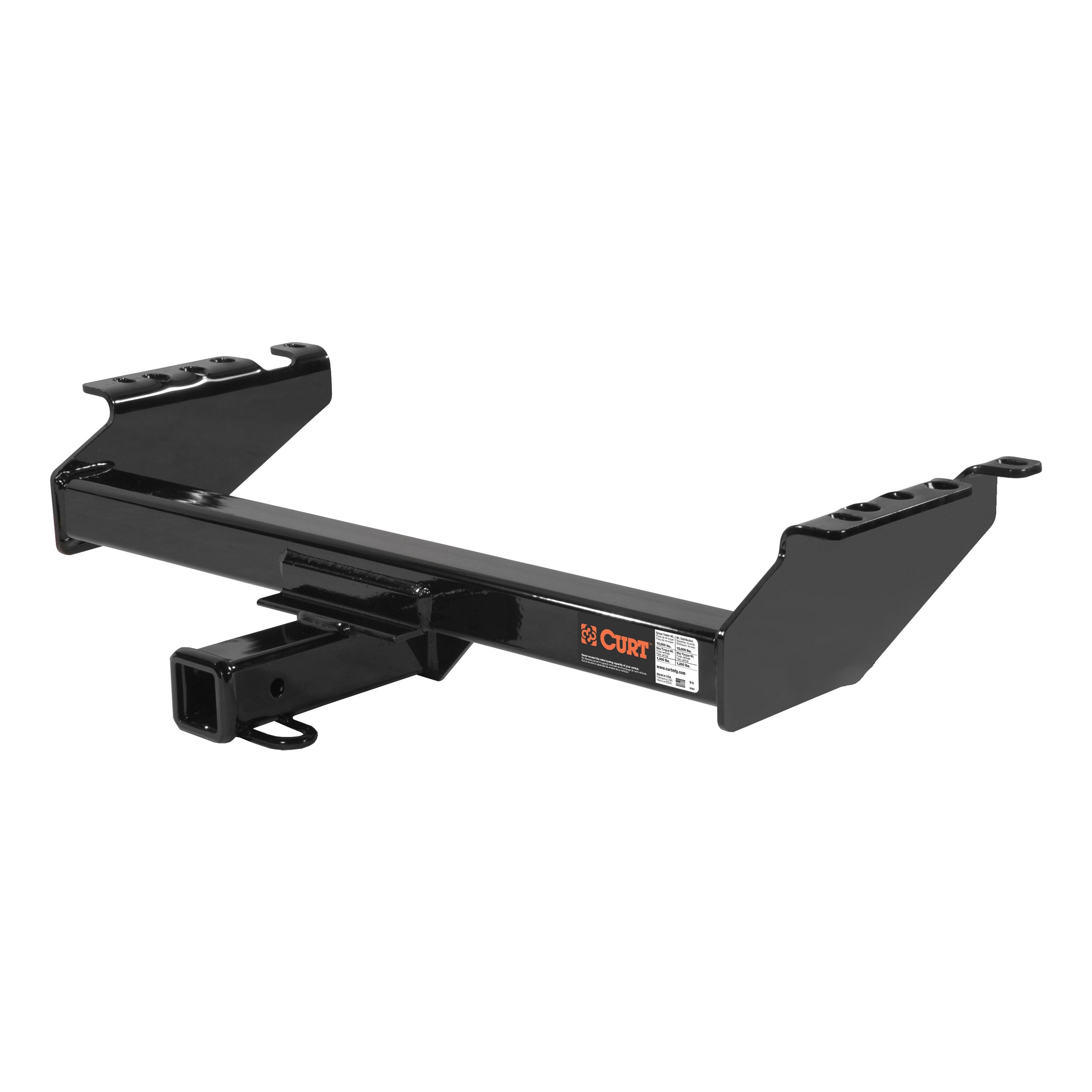 CURT Class 4 Trailer Hitch, 2-Inch Receiver, Drilling Required, Fits Select Dodge D-Series, Ram, Ford F-Series Model 14001