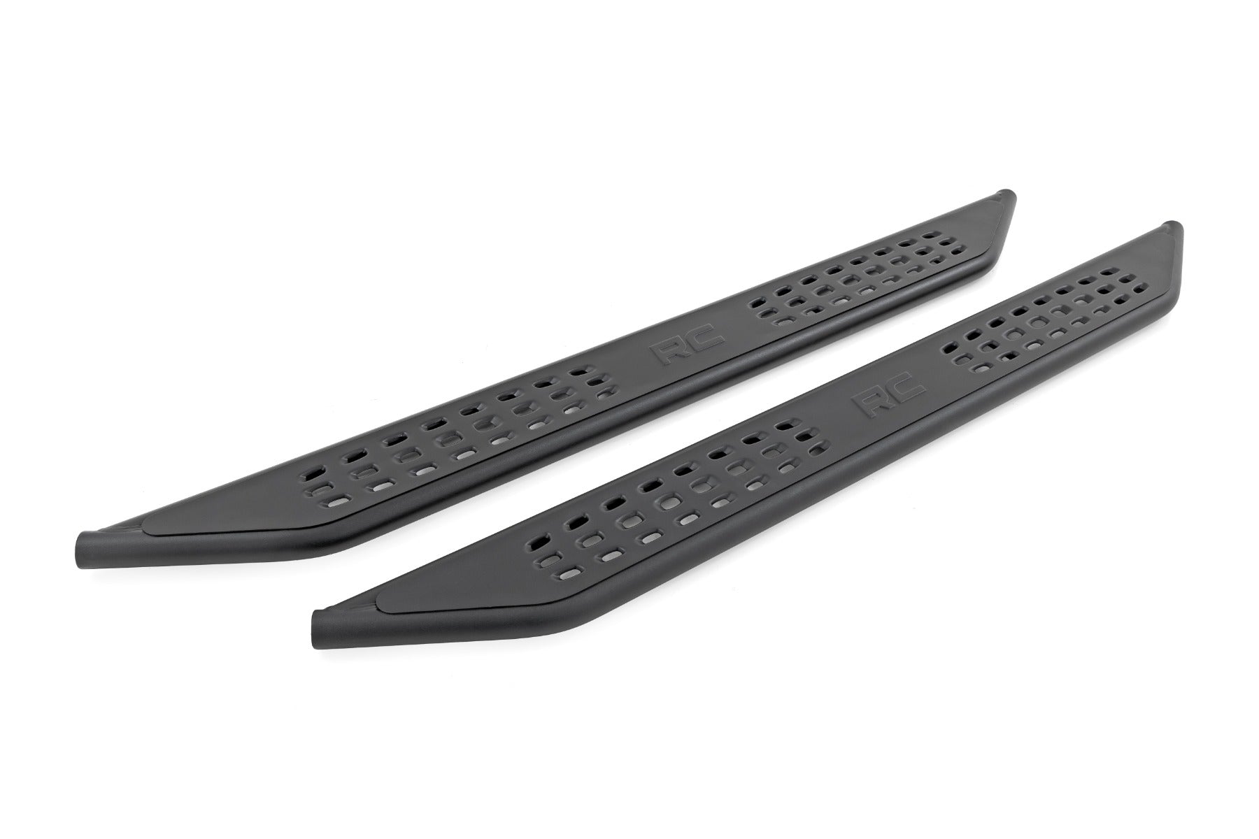 OV2 Running Boards Side Step Bars Crew Cab Toyota Tacoma 2WD/4WD (16-23) Rough Country