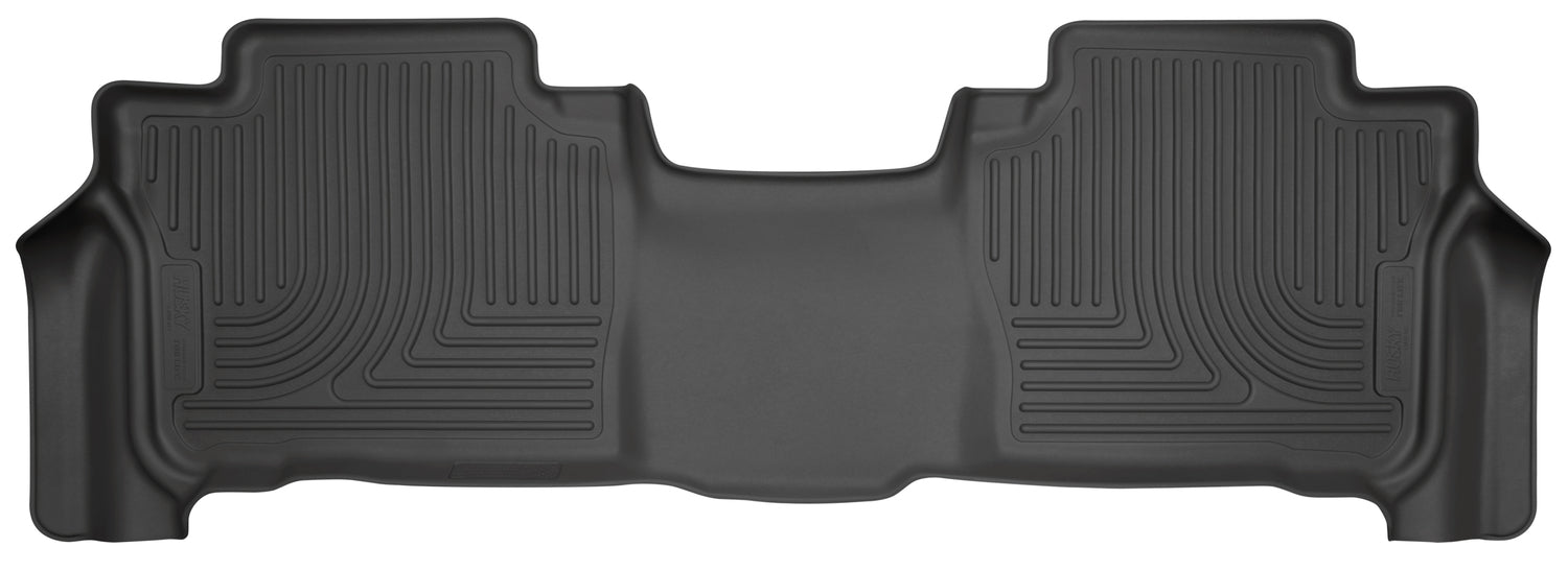 Weatherbeater 2nd Seat Floor Liner For 2013-2021 LX570, Land Cruiser Black Husky Liners