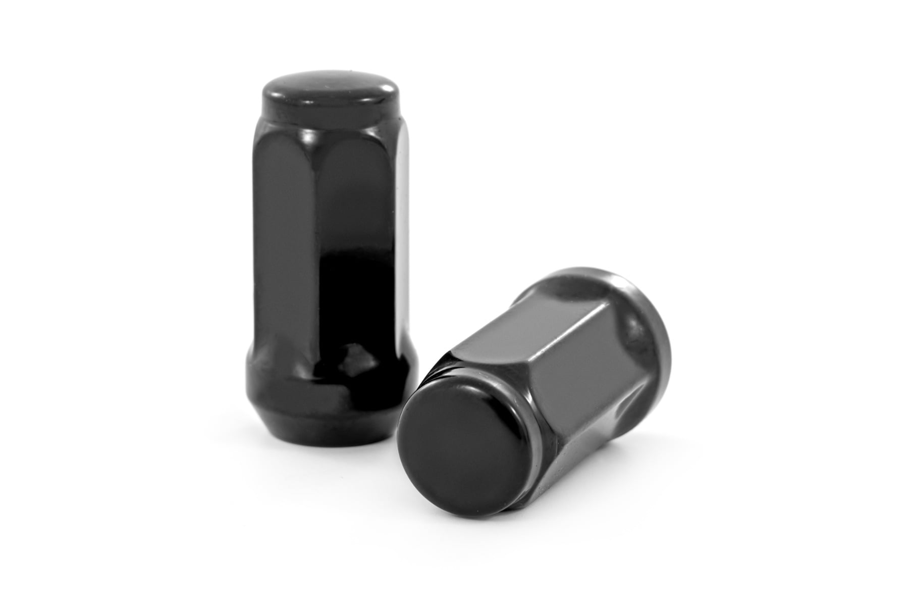 M14 x 1.5 Lug Nut Set of 24 Black Standard Rough Country