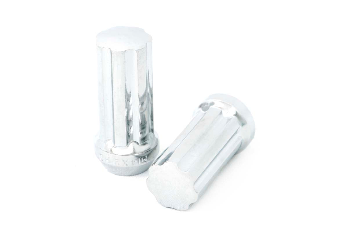 M14 x 1.5 Lug Nut Set of 24 Chrome Rough Country