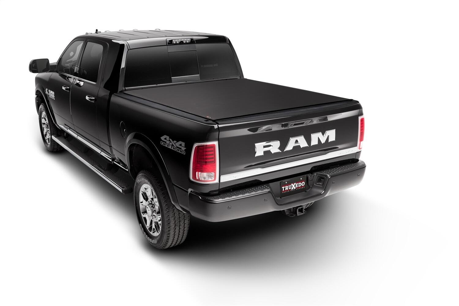 Pro X15 Tonneau Cover Black 2009-2018 (2019-2023 Classic) Ram 1500/2010-2025 2500/3500 8 Foot Bed without RamBox Truxedo