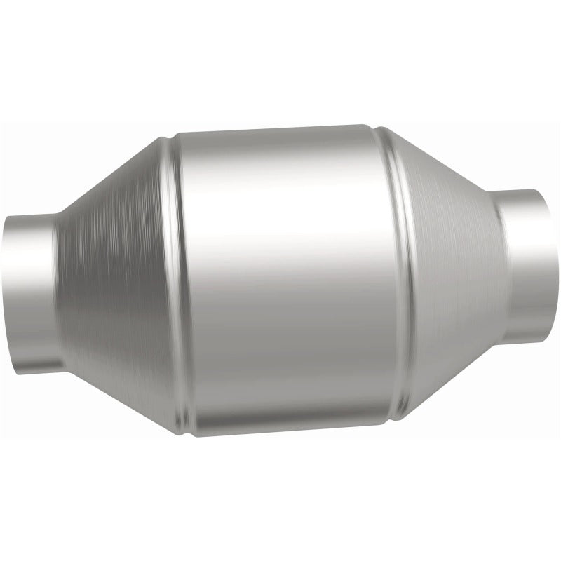 MagnaFlow Univ Cat Conv 2.5in Inlet/Outlet Center/Center Round 3in Body L x 5in W x 8.75in Overall L