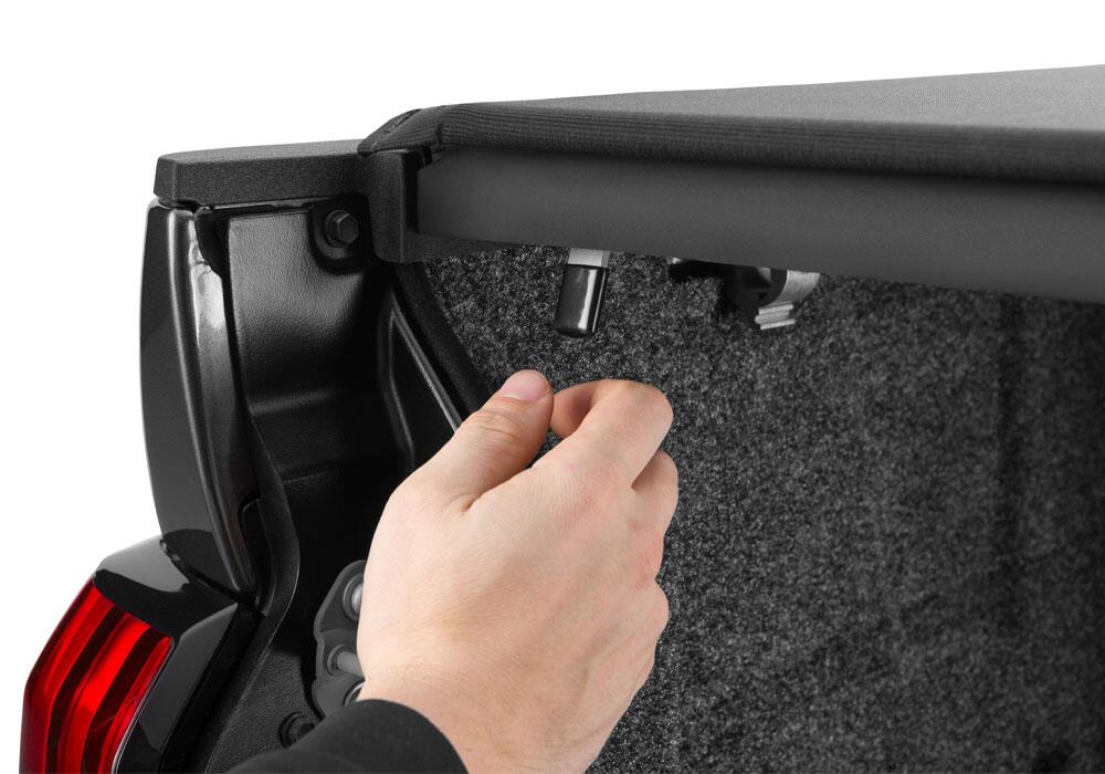 Pro X15 Tonneau Cover Black 2022-2026 Toyota Tundra 5 Foot 7 Inch Bed without Deck Rail System Truxedo