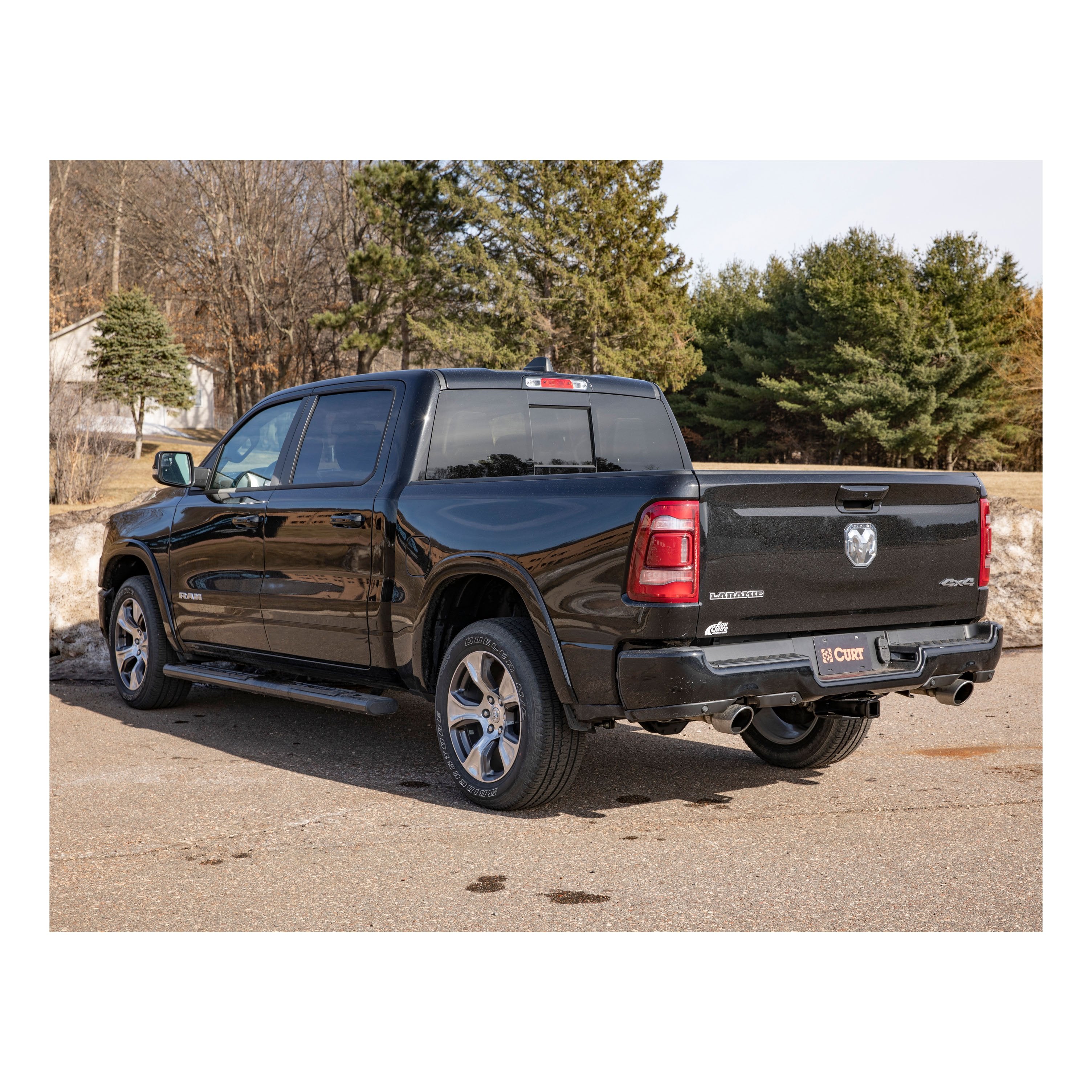 CURT Xtra Duty Class 5 Trailer Hitch, 2-In Receiver, Compatible with Select Ram 1500 Model 15005