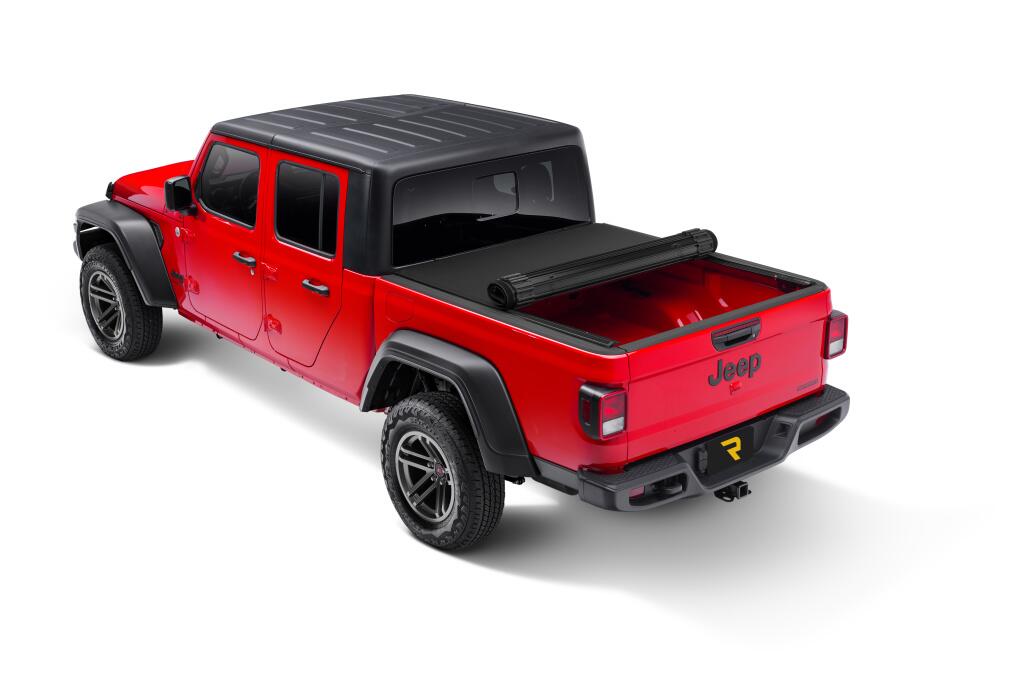 Sentry CT Tonneau Cover Black 2020-2027 Jeep Gladiator with or without Trail Rail System Truxedo