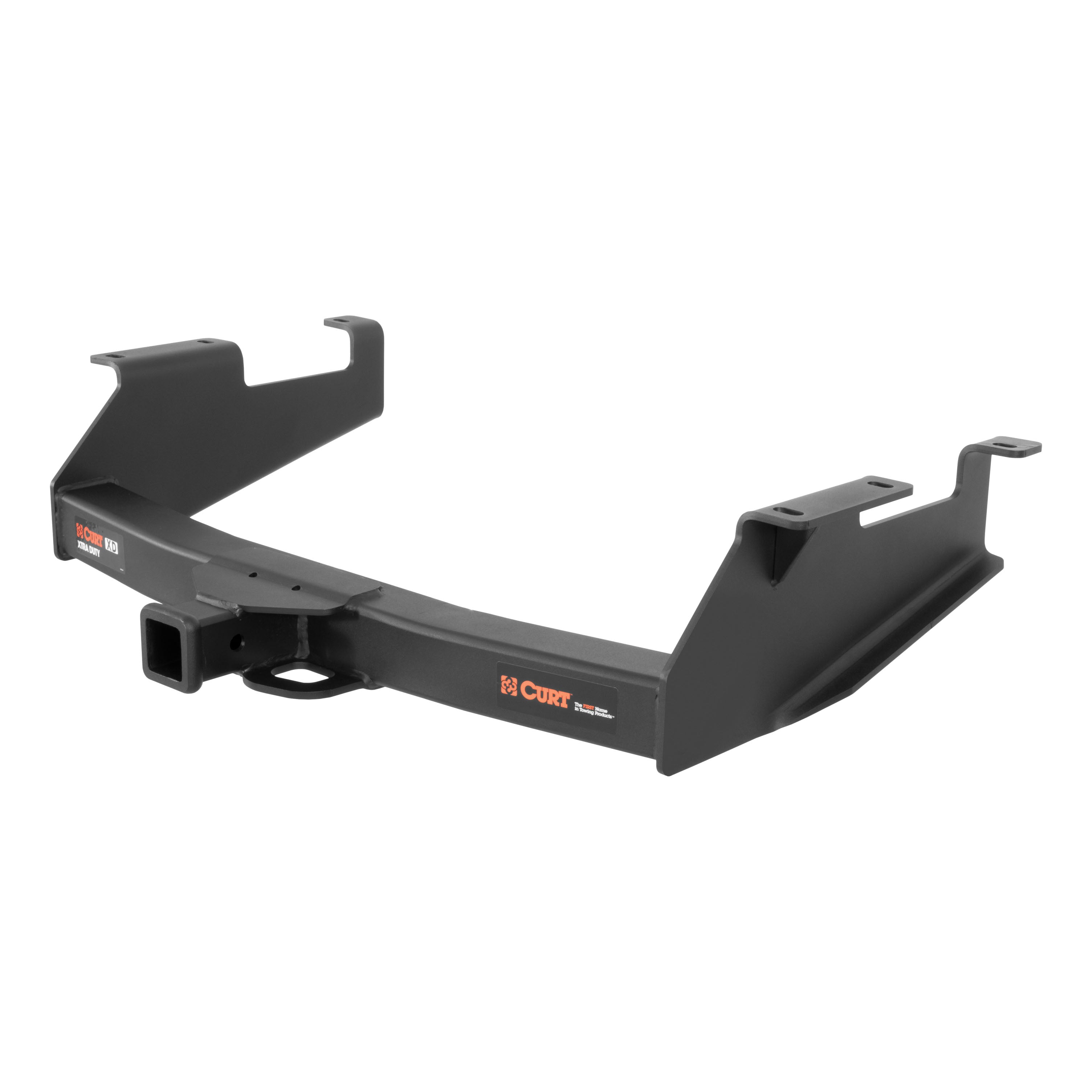 CURT Xtra Duty Class 5 Trailer Hitch, 2-In Receiver, Compatible with Select Chevrolet Silverado, GMC Sierra 2500, 3500 HD Model 15313