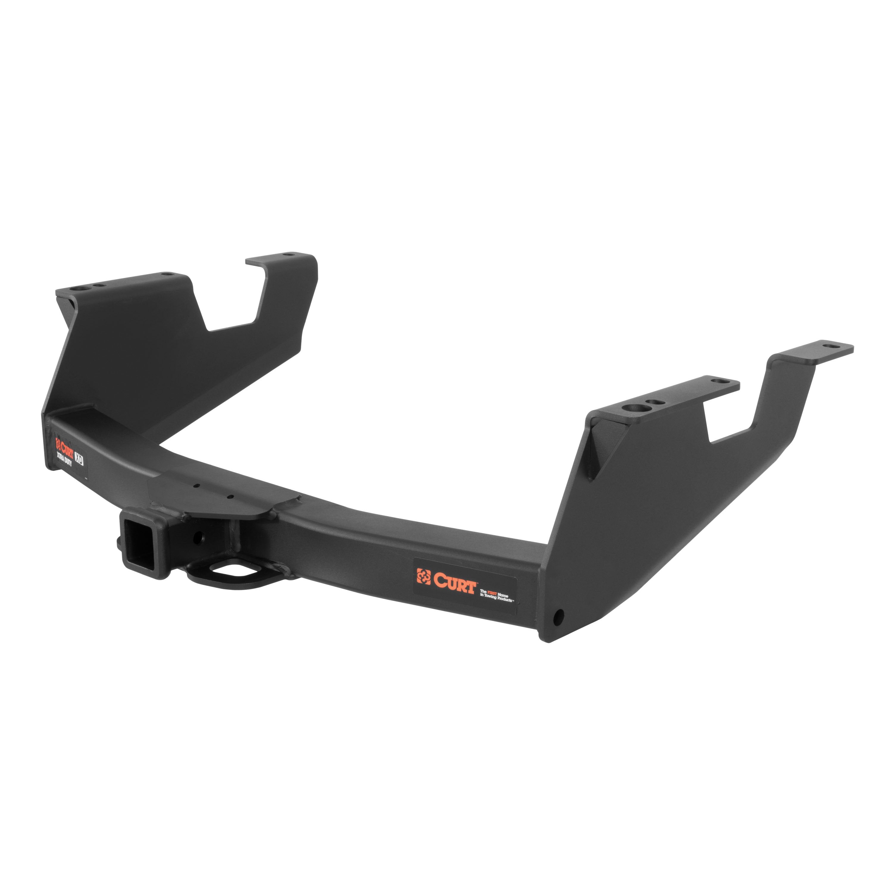 CURT Xtra Duty Class 5 Trailer Hitch, 2-In Receiver, Compatible with Select Chevrolet Silverado, GMC Sierra 2500, 3500 HD Model 15363
