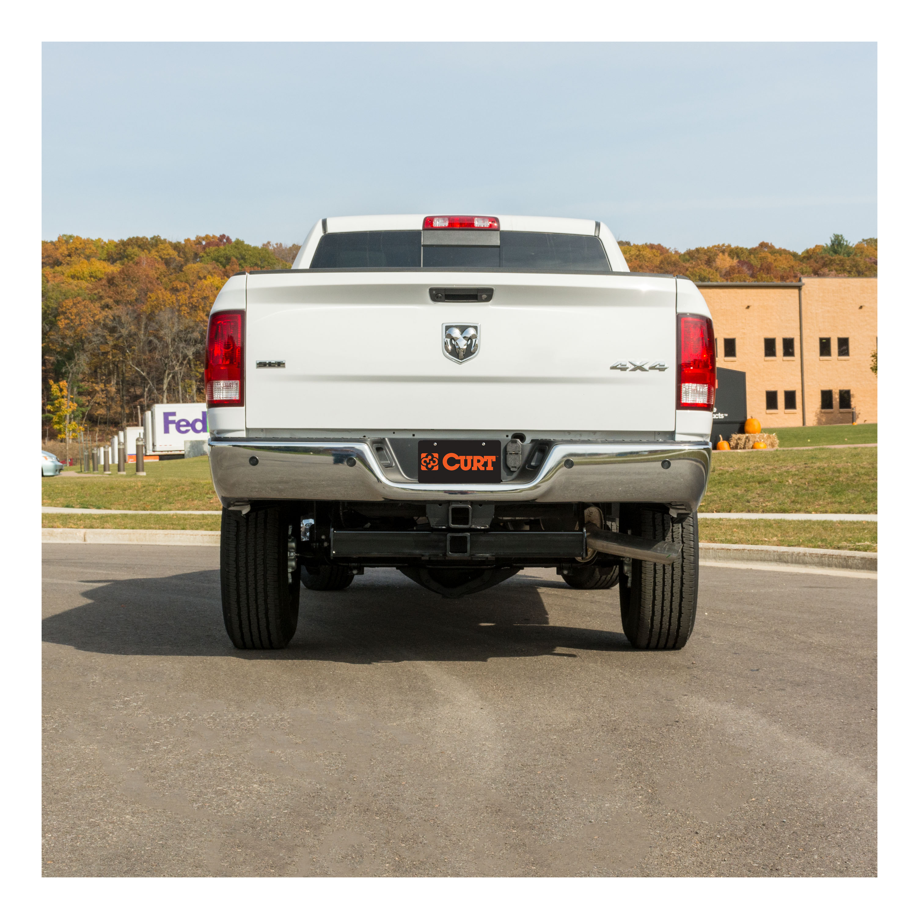 CURT Xtra Duty Class 5 Trailer Hitch, 2-In Receiver, Compatible with Select Dodge, Ram 1500, 2500, 3500 Model 15409