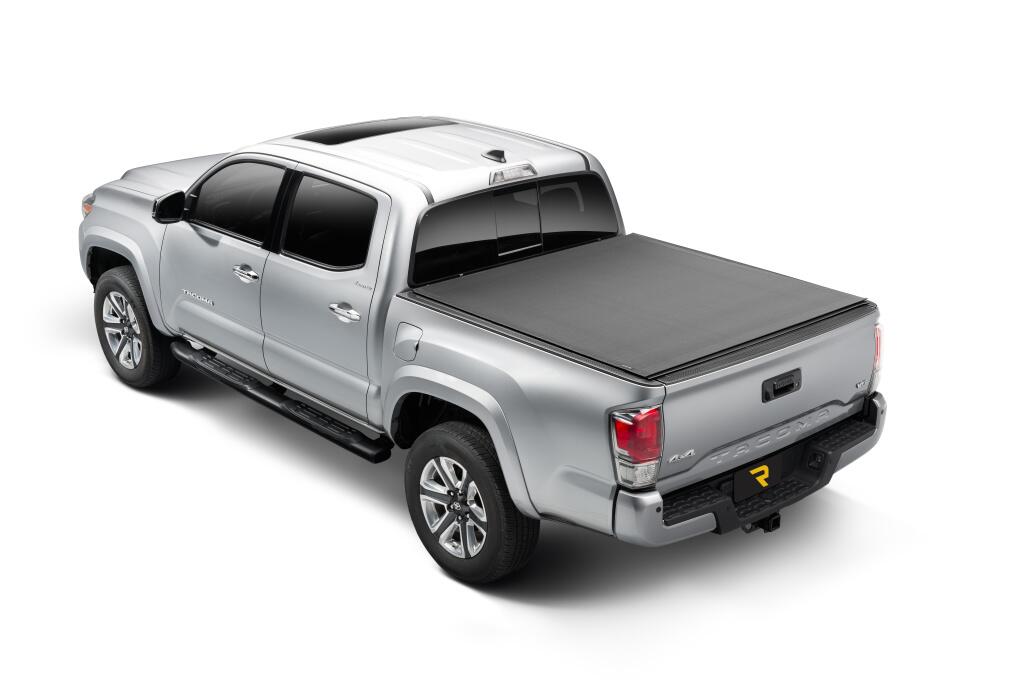 Sentry CT Tonneau Cover Black 2007-2021 Toyota Tundra 8 Foot Bed without Deck Rail System Truxedo