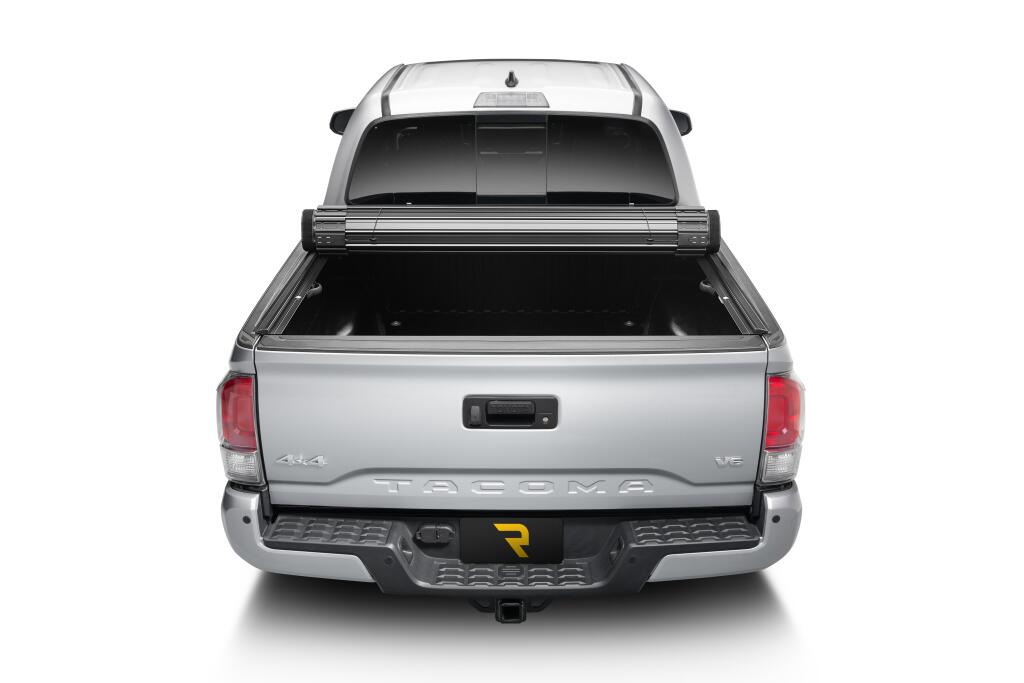 Sentry CT Tonneau Cover Black 2007-2021 Toyota Tundra with Track System 5 Foot 6 Inch Bed with or without Trail Special Edition Storage Boxes Truxedo
