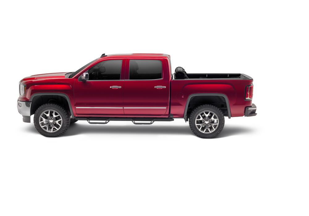 Sentry CT Tonneau Cover Black 2014-2018 (2019 Legacy/Limited) Silverado/Sierra 5 Foot 9 Inch Bed Truxedo