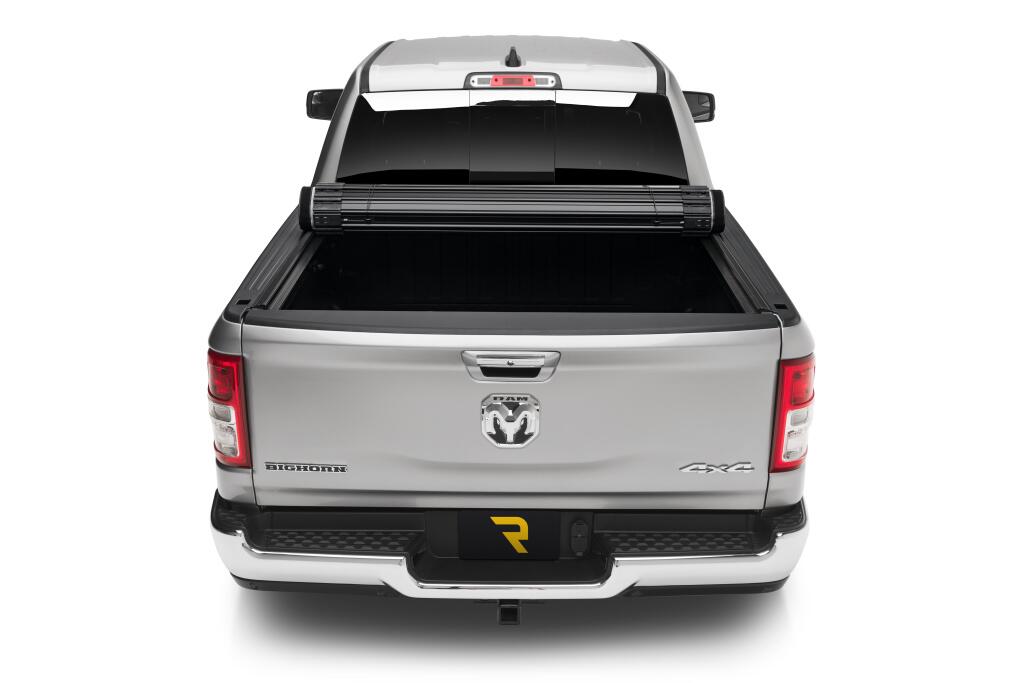 Sentry Tonneau Cover Black 2019-2027 (New Body Style) Ram 5 Foot 7 Inch Bed without RamBox with Multifunction Tailgate Truxedo