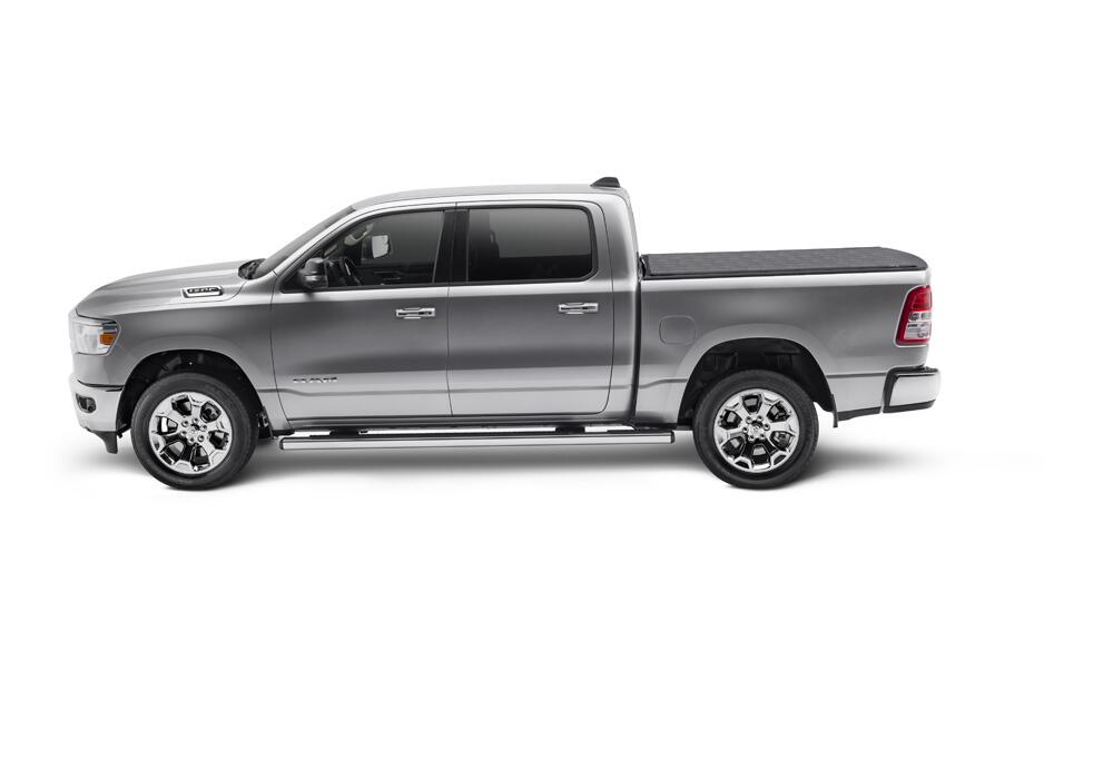 Sentry Tonneau Cover Black 2019-2027 (New Body Style) Ram 1500 6 Foot 4 Inch Bed without RamBox without Multifunction Tailgate Truxedo